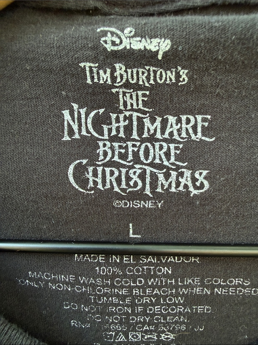 Disney Tim Burton’s Nightmare Before Christmas Oogie Boogie Tee - Picture 2 of 3